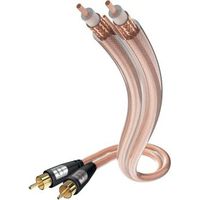 Inakustik 00304115 cable de audio - cables de audio (1,5m, RCA, RCA, 6 mm) Transparente