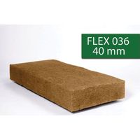 STEICO FLEX 036 : Panneau isolant en laine de bois semi-rigide isolant thermique, ép. 40mm - 1220 x 575mm