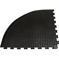 Miltex Tappetino anti-fatica YOGA DOME BASIC nero a rilievi