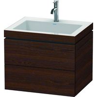 Duravit L-Cube c-bonded Set wandhängend, 2 Schubkästen, ohne
