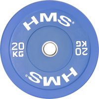 Disque de poids olympique bleu de 20 kg