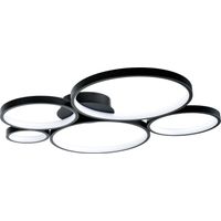 Plafonnier Toolight App1911-C Black Led Black