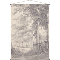 Art for the Home Linien Wanddeko XL Forest Ride - 150x100cm