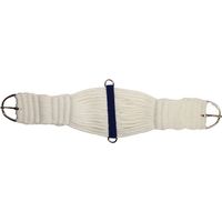 32 = 81 cm, Marron: Sangle western avec cordons en mohair avec renfort en nylon et boucles en fer