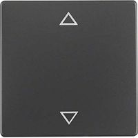 HAGER - TOUCHE SIMPLE VOLET Q.1 Q.3/ANTHRACITE VELOURS BERKER 16206076