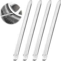 Lntyq Lot de 4 démonte-pneus, démonte-pneus de 25 cm, démonte-pneus en métal, démonte-pneus de voiture et de moto, démonte-pneus de voiture, démonte-pneus manuel pour scooter électrique, outils pour d
