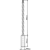 Yageo Nexensos 31500989 W-EYK 6 PT1000 Platin-Temperatursensor -40 bis +500 °C 1000 Ω 3850 ppm/K