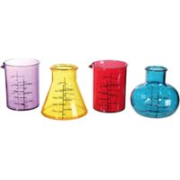 Verres Shooter - AUS HEITEREM HIMMEL - Chimie - 50ml - Transparent - Set von 4