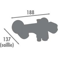 Mélangeur bain-douche NF chromé AKVO - AKV30