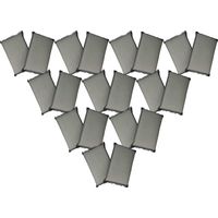 vhbw 20x Filtres compatible avec Zodiac CNX30, CNX LI, CNX20 aspirateur, nettoyeur piscine - Coussin filtrant, 25 x 16 x 4 cm