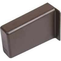 100 x GUSCIO COPERTURA PLASTICA 67/43 MM MARRONE SX