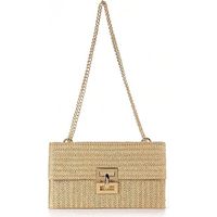 Pochettes en paille pour femmes, été, pochettes enveloppes faites main, sacs à main en paille pour fêtes et mariages
