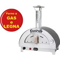 Forno Ibrido legna e gas per pizze a cottura diretta su pietra Bella Napoli Piccirillo