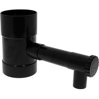 Colector de agua de lluvia para canalón 100 mm