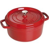 Staub Cocotte 26 cm Cereza Fundición Esmaltada