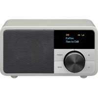 Sangean Genuine Mini DDR-7 Radio de table DAB+, FM AUX, Bluetooth argent R165751