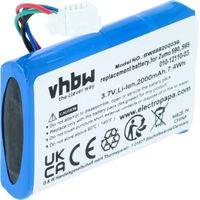 vhbw Battery compatible with Garmin 010-01603-10 GPS Navigation System Sat Nav (2000mAh, 3.7 V, Li-ion)