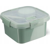 Porta pranzo smart eco in plastica colore verde 1,1lt