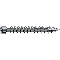 SPAX Holzbauschraube Zylinderkopf 6.0x 80 VG Torx 30 Wirox-Silber mit Bewertung