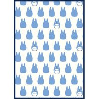 Marushin Mi Vecino Totoro manta azul 100 x 140 cm