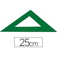 Faber-Castell 566 - Escuadra de 25 cm, color verde