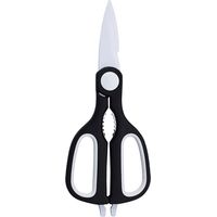 Schere 21,3 cm Edelstahl Schwarz-Weiß Cook SG-7285 San Ignacio