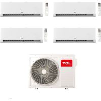 TCL Climatizzatore Quadri split Inverter BreezeIN P5 serie SN 9+18+18+18 P5S0 con MT4250 Wi-Fi R-32 Classe A++