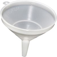 ENTONNOIR EN PLASTIQUE AVEC BAGUE 6 L - 26 CM