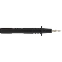 DONAU ELEKTRONIK Pointe de test de contact, 4 mm, noir, 4011