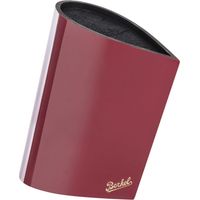 Berkel BBA1NKWR000CB Ceppo Portacoltelli Universale con Inserto in Polipropilene Estraibile e Lavabile in Lavastoviglie colore Rosso