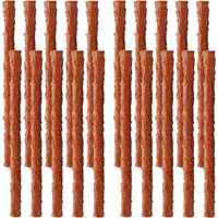 20 Pièces Mèche pneu,Colle meche pneu,Mèche reparation pneu voiture, Kit Réparation Pneu Voiture,Bandes de Réparation de Pneu pour Voiture,Moto,Camionnette