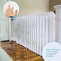 Filet De Sécurité Pour Balcon - Maille Fine 9,8 Pi Pieds - Résistant À La Déchirure - Pour Enfants Animaux Jouets - Installation Facile Sur Rambarde