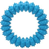 Dornenring-Spielzeug für Hunde, weiches Gummi, robust, bissfest, interaktiver Kaukreis für mittelgroße und große Hunde
