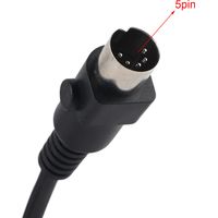 Télécommande 6 Boutons pour Fauteuil Relevable et Lit Médical Réglable - Prise Mâle 5 Broches