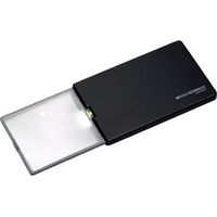 Lente Luminosa Facile Tasca Ingrandimento: 3 Volte, Dimensioni 86 X 54 X 6 Mm
