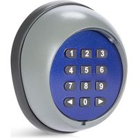 1 Clavier à Code Sans Fil Portée 200m Fréquence 433.92MHz Pour Motorisation Portail Coulissant Battant Extérieur