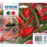 Epson 503 Druckerpatrone 4 Stück(e) Original Standardertrag Schwarz, Cyan, Magenta, Gelb