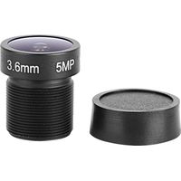 TOIVIZE-Objectif de Caméra de Surveillance CCTV 3.6mm Angle Large 90° HD 5MP