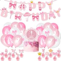Décorations pour fête d'anniversaire, articles de fête d'anniversaire de princesse pour fille (baby shower, anniversaire, mariage)
