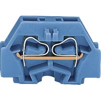 Borne d'extrémité WAGO 260-304 5 mm ressort de traction Affectation: N bleu 1 pc(s)