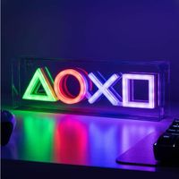 Lampada Neon Multicolore Paladone Playstation 29,8 cm