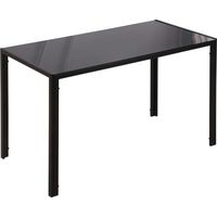 Table à manger 4 personnes LIBRA noire