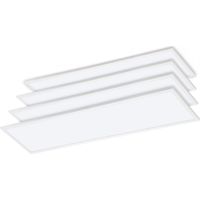 Set mit 4 LED-Lichtpaneelen, 40 W, 1200 x 300 mm Farbtemperatur: 4000K neutralweiß