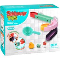 Jouets de bain avec toboggans aquatiques flottants , douche amusants pour enfants , jets d eau color