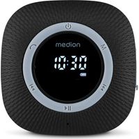 Duschradio - MEDION - FM - Bluetooth - IPX6 - Befestigungssaugnapf - Schwarz