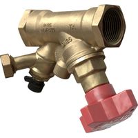 TA Strangabsperrventil STS, PN 25 DN 25, G 1, kvs 9,8 m3/h, Entleerung, 52849625