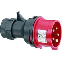ABL SURSUM CEE Stecker, IP44, 32A, 5-polig, 400V, 6h, rot 6h 400V IP44