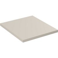 Plan de lavabo BRAZZA – 40 cm – Color marrón congo – MDF & PVC – Para instalar