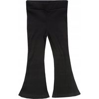 Leggings évasés pour filles, noir, taille 104 H005M