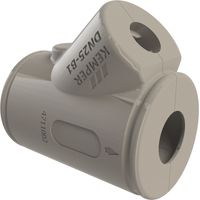 Kemper Dämmschale universell, Schrägsitz mit Verschlussclips, DN 40, Polyethylen, Figur 471 10